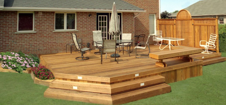 Cedar Composite Decking in Maywood, CA